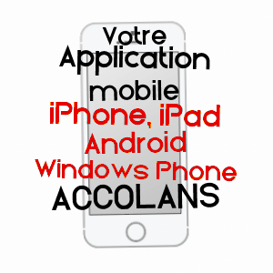 application mobile à ACCOLANS / DOUBS