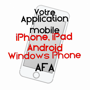 application mobile à AFA / CORSE-DU-SUD