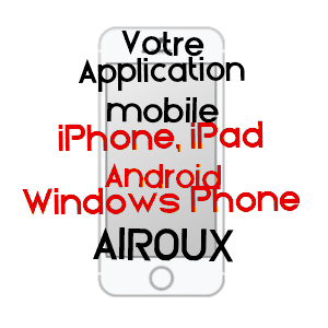 application mobile à AIROUX / AUDE