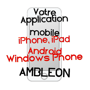 application mobile à AMBLéON / AIN