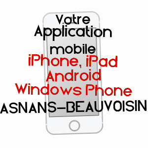 application mobile à ASNANS-BEAUVOISIN / JURA