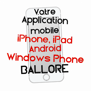 application mobile à BALLORE / SAôNE-ET-LOIRE