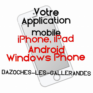 application mobile à BAZOCHES-LES-GALLERANDES / LOIRET