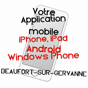 application mobile à BEAUFORT-SUR-GERVANNE / DRôME