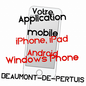 application mobile à BEAUMONT-DE-PERTUIS / VAUCLUSE