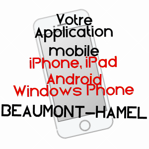 application mobile à BEAUMONT-HAMEL / SOMME