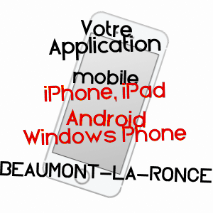application mobile à BEAUMONT-LA-RONCE / INDRE-ET-LOIRE