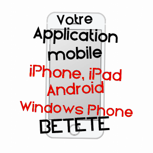 application mobile à BéTêTE / CREUSE