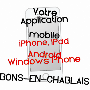 application mobile à BONS-EN-CHABLAIS / HAUTE-SAVOIE