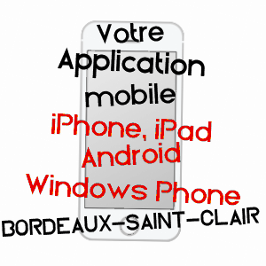 application mobile à BORDEAUX-SAINT-CLAIR / SEINE-MARITIME