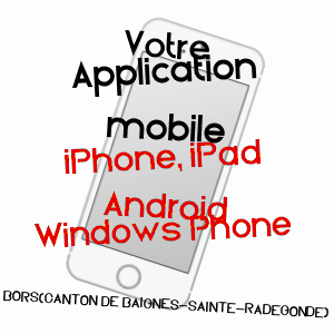 application mobile à BORS(CANTON DE BAIGNES-SAINTE-RADEGONDE) / CHARENTE
