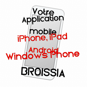 application mobile à BROISSIA / JURA