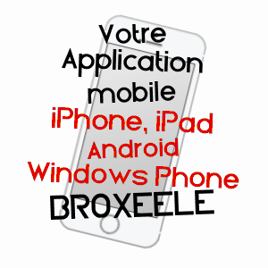 application mobile à BROXEELE / NORD