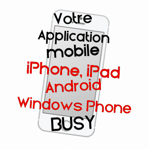 application mobile à BUSY / DOUBS