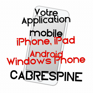 application mobile à CABRESPINE / AUDE