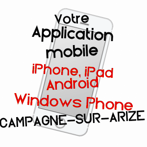 application mobile à CAMPAGNE-SUR-ARIZE / ARIèGE