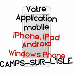 application mobile à CAMPS-SUR-L'ISLE / GIRONDE