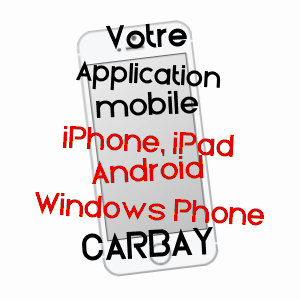application mobile à CARBAY / MAINE-ET-LOIRE
