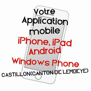application mobile à CASTILLON(CANTON DE LEMBEYE) / PYRéNéES-ATLANTIQUES