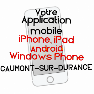 application mobile à CAUMONT-SUR-DURANCE / VAUCLUSE