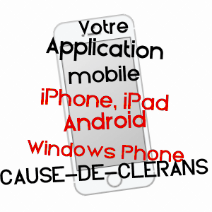 application mobile à CAUSE-DE-CLéRANS / DORDOGNE