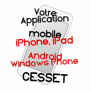 application mobile à CESSET / ALLIER