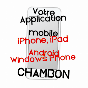 application mobile à CHAMBON / INDRE-ET-LOIRE