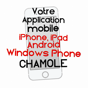 application mobile à CHAMOLE / JURA