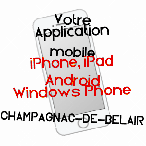 application mobile à CHAMPAGNAC-DE-BELAIR / DORDOGNE