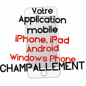 application mobile à CHAMPALLEMENT / NIèVRE