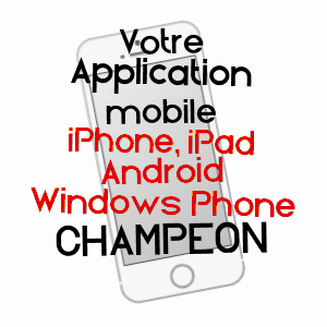 application mobile à CHAMPéON / MAYENNE