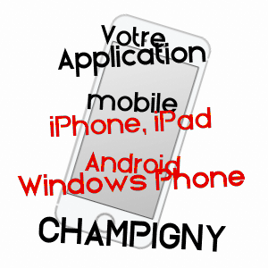 application mobile à CHAMPIGNY / YONNE