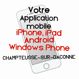 application mobile à CHAMPTEUSSé-SUR-BACONNE / MAINE-ET-LOIRE