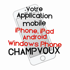 application mobile à CHAMPVOUX / NIèVRE