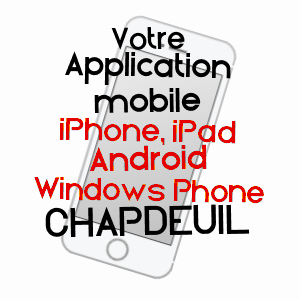 application mobile à CHAPDEUIL / DORDOGNE