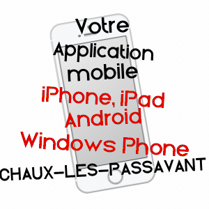 application mobile à CHAUX-LèS-PASSAVANT / DOUBS