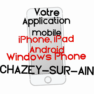 application mobile à CHAZEY-SUR-AIN / AIN