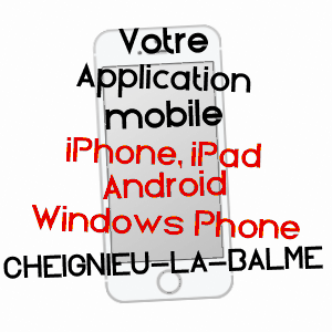 application mobile à CHEIGNIEU-LA-BALME / AIN