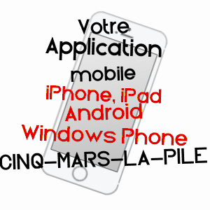 application mobile à CINQ-MARS-LA-PILE / INDRE-ET-LOIRE