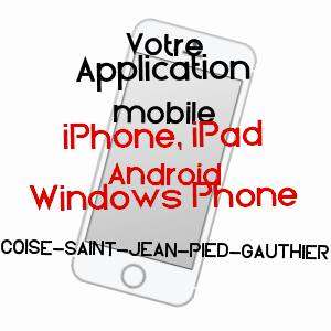 application mobile à COISE-SAINT-JEAN-PIED-GAUTHIER / SAVOIE