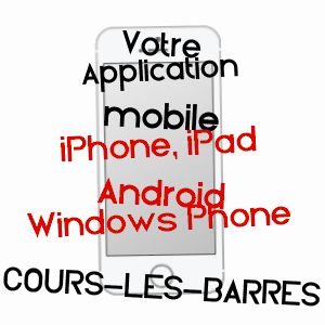 application mobile à COURS-LES-BARRES / CHER
