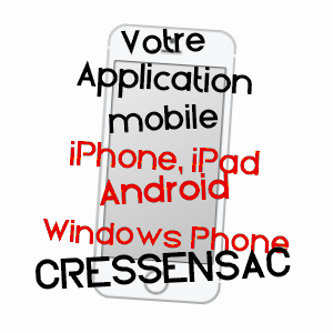 application mobile à CRESSENSAC / LOT
