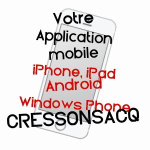 application mobile à CRESSONSACQ / OISE