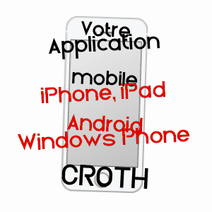 application mobile à CROTH / EURE