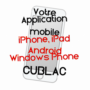 application mobile à CUBLAC / CORRèZE