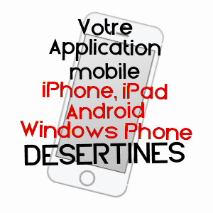 application mobile à DéSERTINES / MAYENNE