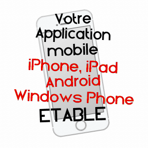 application mobile à ETABLE / SAVOIE