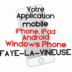 application mobile à FAYE-LA-VINEUSE / INDRE-ET-LOIRE