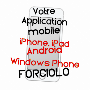 application mobile à FORCIOLO / CORSE-DU-SUD
