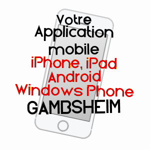 application mobile à GAMBSHEIM / BAS-RHIN
